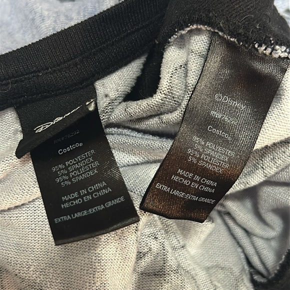 XL Disney soft knit Mickey Mouse blue pajama set - Picture 4 of 4